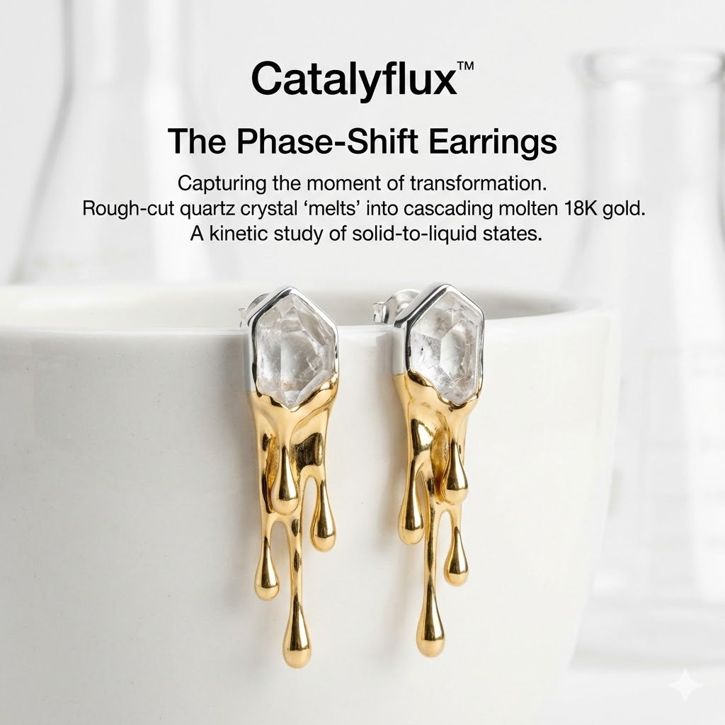 Catalyflux™ THE PHASE-SHIFT EARRINGS