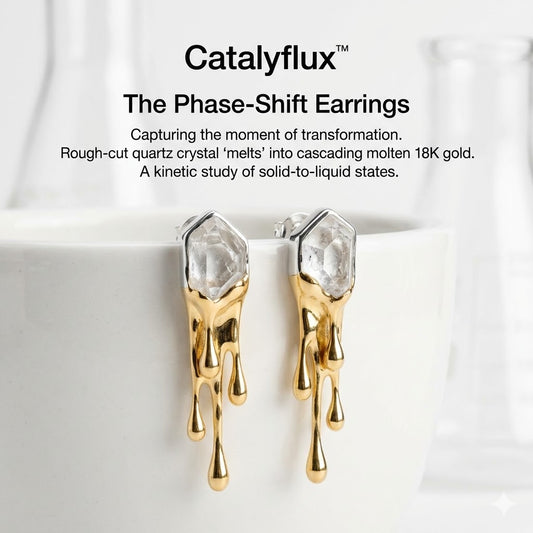 Catalyflux™ THE PHASE-SHIFT EARRINGS